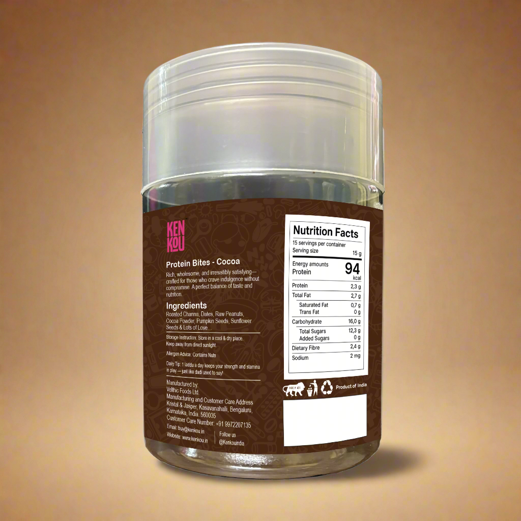 It's Protein Bites - Roasted Gram & Cocoa | 225g