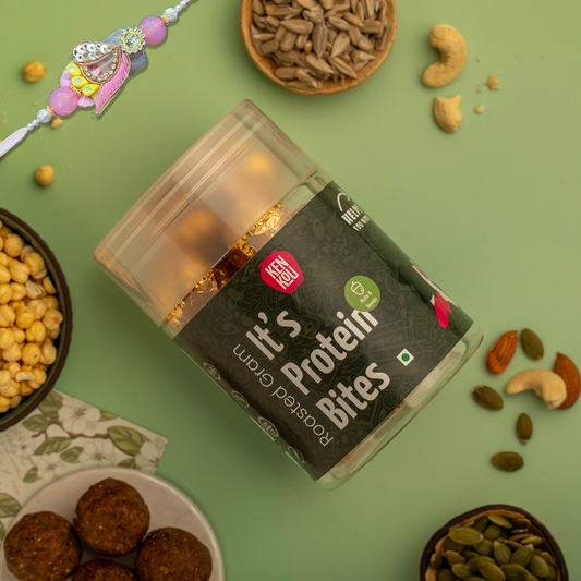 It's Protein Bites - Roasted Gram (Dry Fruits) for Rakshabandhan | 225g