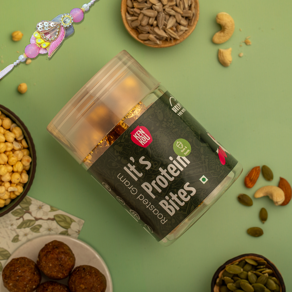 It's Protein Bites - Roasted Gram (Dry Fruits) for Rakshabandhan | 225g