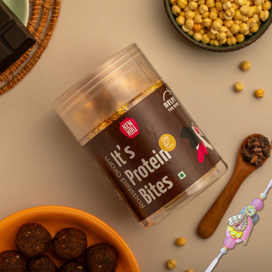 It's Protein Bites - Roasted Gram & Cocoa for Rakshabandhan | 225g